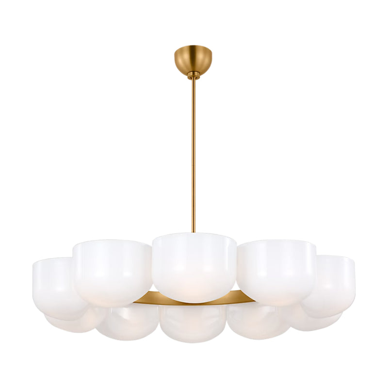 Visual Comfort LXC11210 Cheverny 10-lt 36" Chandelier - Burnished Brass