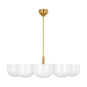 Visual Comfort LXC11210 Cheverny 10-lt 36" Chandelier - Burnished Brass