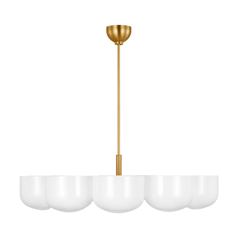 Visual Comfort LXC11210 Cheverny 10-lt 36" Chandelier - Burnished Brass