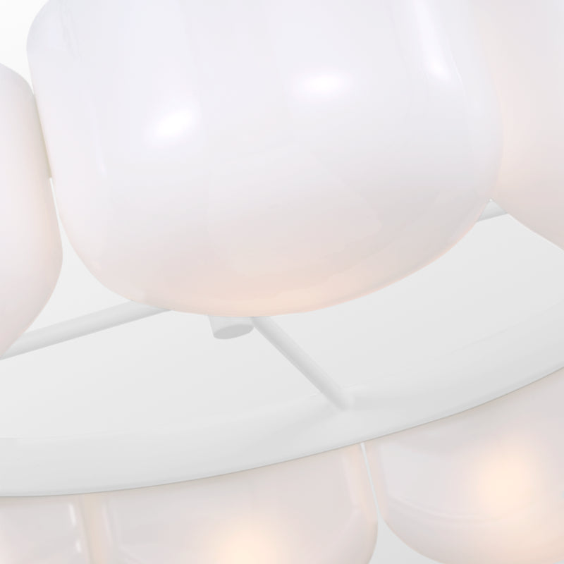 Visual Comfort LXC11210 Cheverny 10-lt 36" Chandelier - Matte White