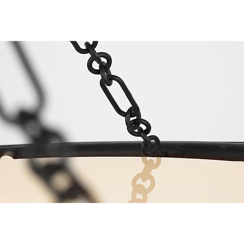 Visual Comfort LXC1174 Lenoir 4-lt 24" Chandelier - Aged Iron