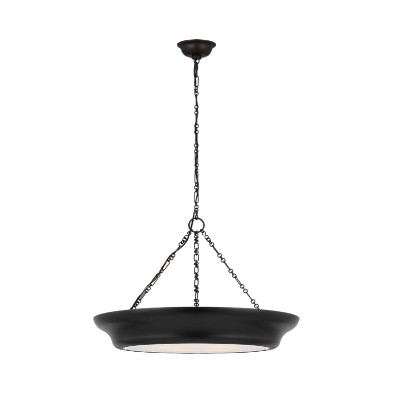 Visual Comfort LXC1174 Lenoir 4-lt 24" Chandelier - Aged Iron
