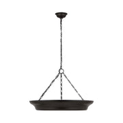 Visual Comfort LXC1174 Lenoir 4-lt 24" Chandelier - Aged Iron