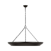Visual Comfort LXC1186 Lenoir 6-lt 36" Chandelier - Aged Iron