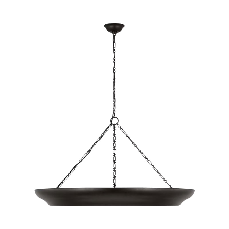 Visual Comfort LXC1186 Lenoir 6-lt 36" Chandelier - Aged Iron