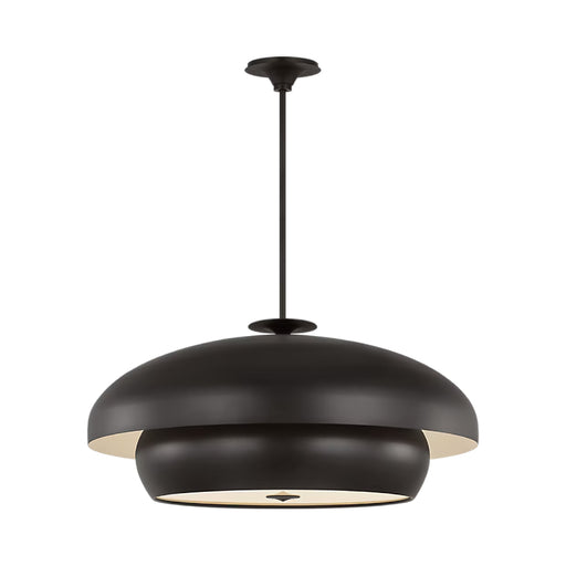 Visual Comfort LXC11910 Solene 10-lt 36" Pendant - Aged Iron