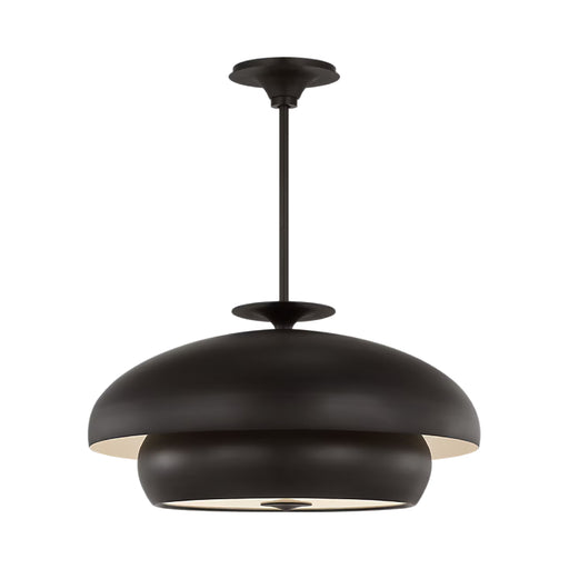 Visual Comfort LXC1208 Solene 8-lt 24" Pendant - Aged Iron