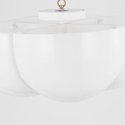 Visual Comfort LXF1004 Cheverny 4-lt 20" Semi Flush Mount - Matte White