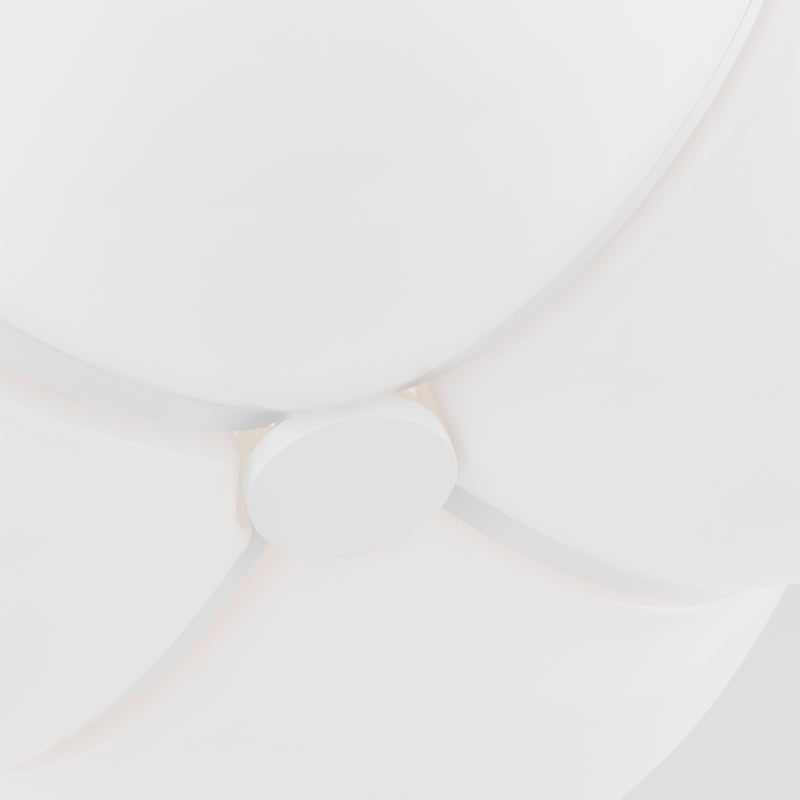 Visual Comfort LXF1004 Cheverny 4-lt 20" Semi Flush Mount - Matte White