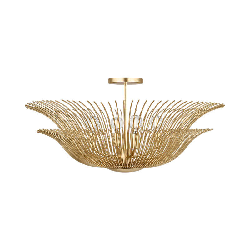 Visual Comfort LXF1024 Dorelle 4-lt 28" Flush Mount