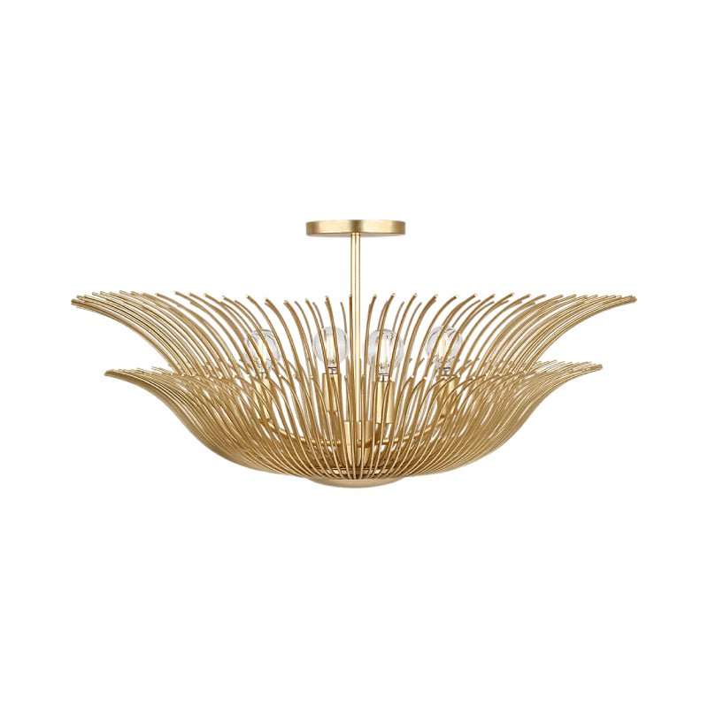 Visual Comfort LXF1024 Dorelle 4-lt 28" Flush Mount