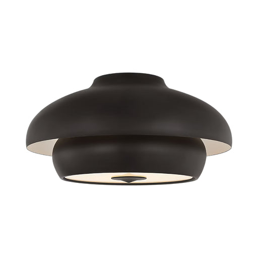 Visual Comfort LXF1031 Solene 1-lt 18" Flush Mount - Aged Iron