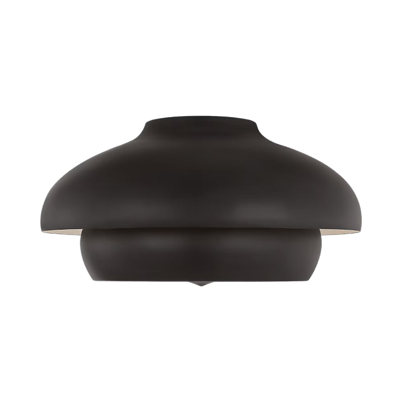 Visual Comfort LXF1031 Solene 1-lt 18" Flush Mount - Aged Iron