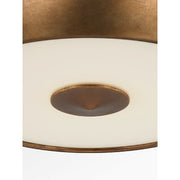 Visual Comfort LXF1031 Solene 1-lt 18" Flush Mount - Vintage Gild
