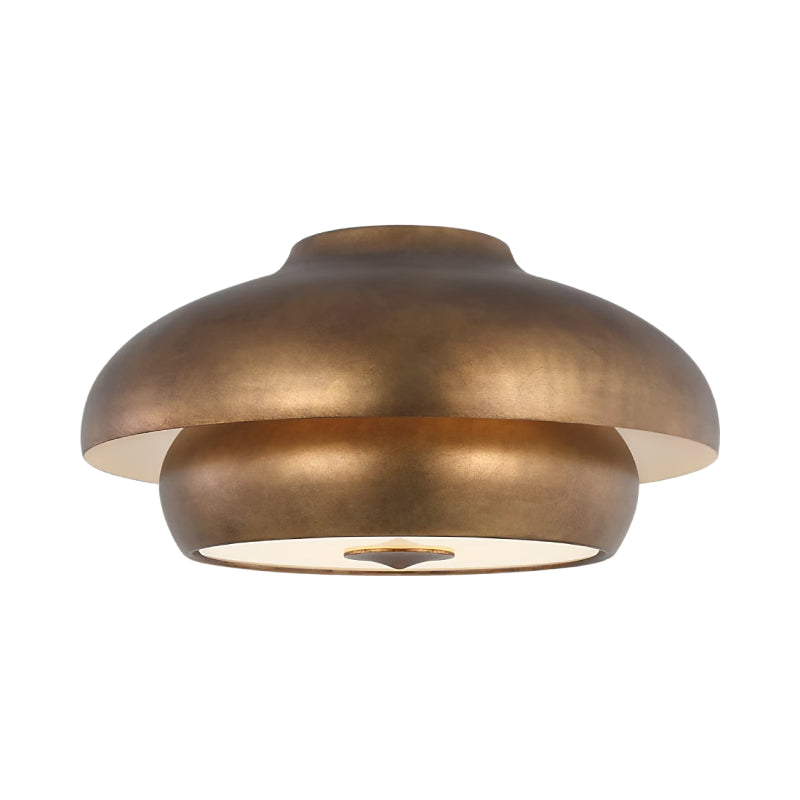 Visual Comfort LXF1031 Solene 1-lt 18" Flush Mount - Vintage Gild