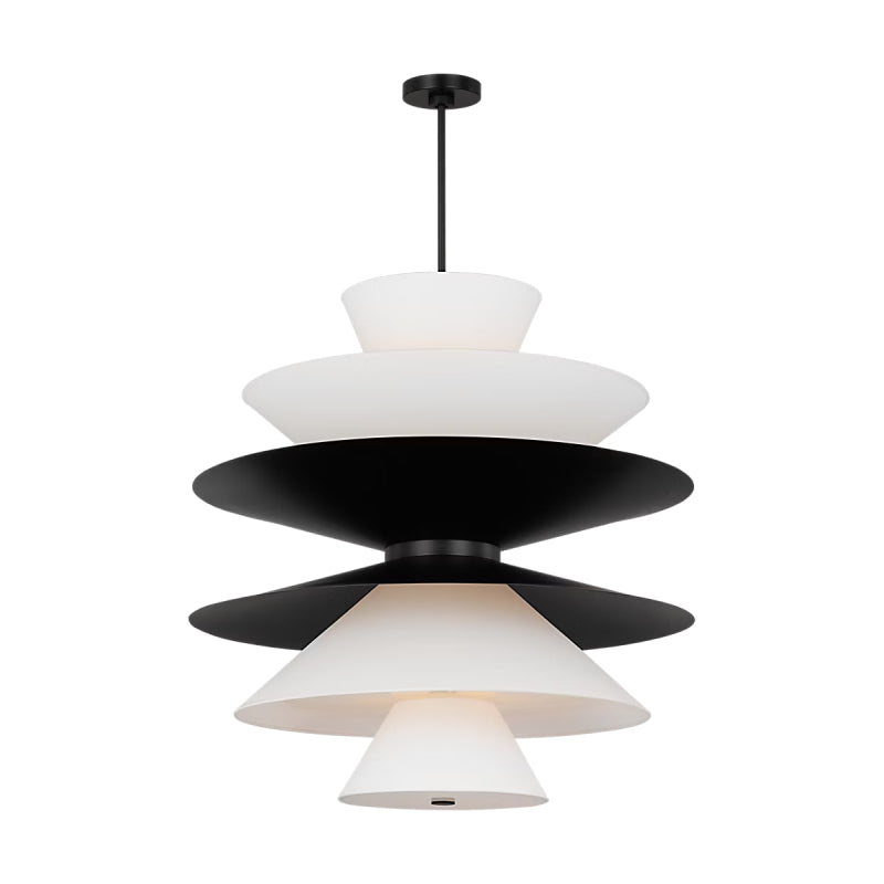 Visual Comfort LXP10316 Chambord 16-lt 34" Grande Pendant - Aged Iron
