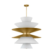 Visual Comfort LXP10316 Chambord 16-lt 34" Grande Pendant - Gild