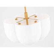 Visual Comfort LXP1044 Cheverny 4-lt 15" Pendant - Burnished Brass