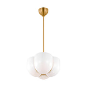 Visual Comfort LXP1044 Cheverny 4-lt 15" Pendant - Burnished Brass