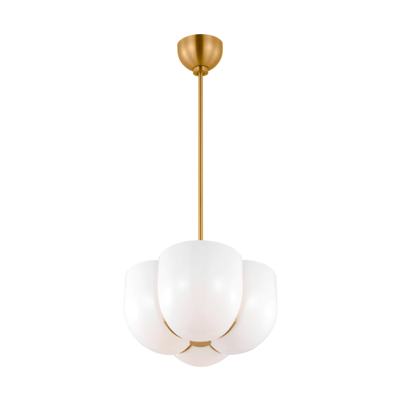 Visual Comfort LXP1044 Cheverny 4-lt 15" Pendant - Burnished Brass