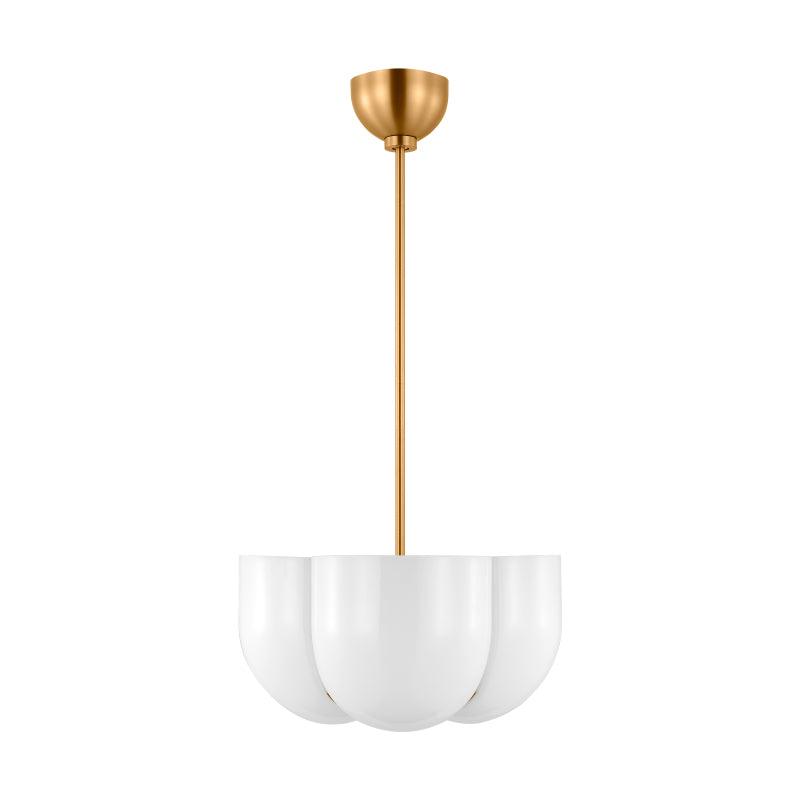 Visual Comfort LXP1044 Cheverny 4-lt 15" Pendant - Burnished Brass