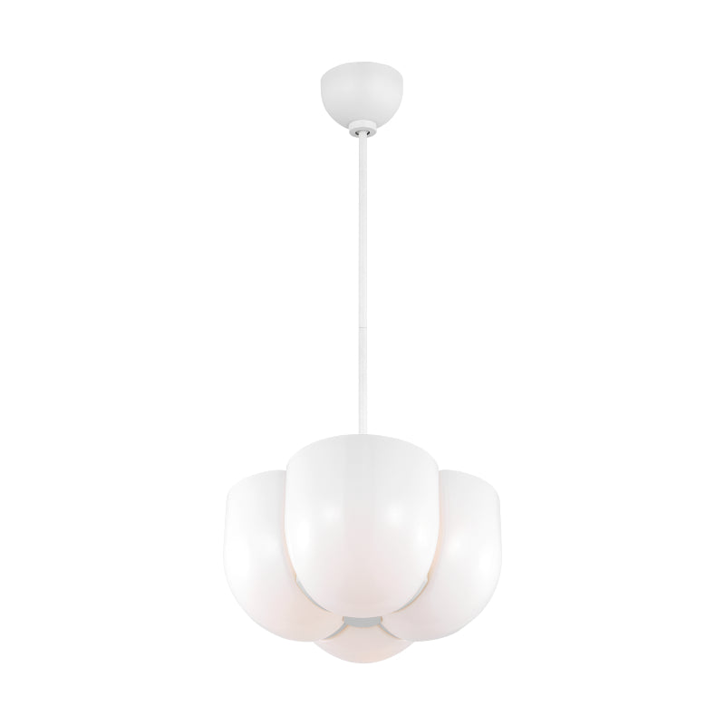 Visual Comfort LXP1044 Cheverny 4-lt 15" Pendant - Matte White