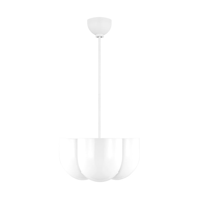 Visual Comfort LXP1044 Cheverny 4-lt 15" Pendant - Matte White