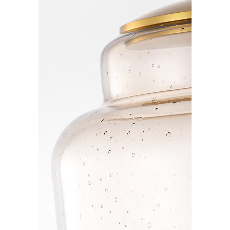 Visual Comfort LXP1061 Nodier 1-lt 8" Pendant - Burnished Brass