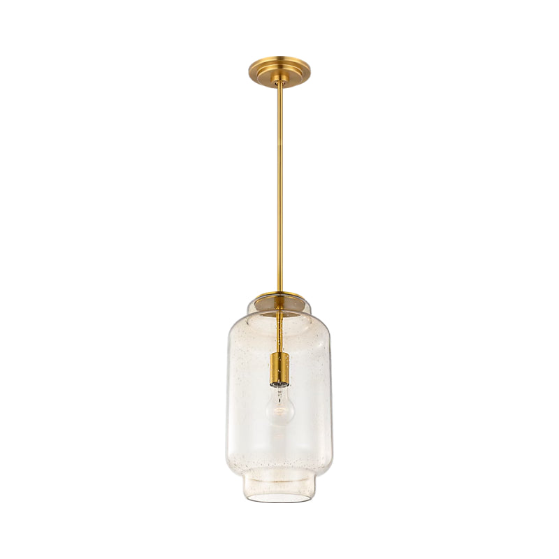 Visual Comfort LXP1061 Nodier 1-lt 8" Pendant - Burnished Brass