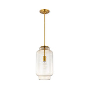 Visual Comfort LXP1061 Nodier 1-lt 8" Pendant - Burnished Brass