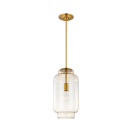 Visual Comfort LXP1061 Nodier 1-lt 8" Pendant - Burnished Brass