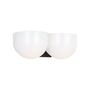 Visual Comfort LXV1002 Cheverny 2-lt 13" Medium Vanity Light - Aged Iron