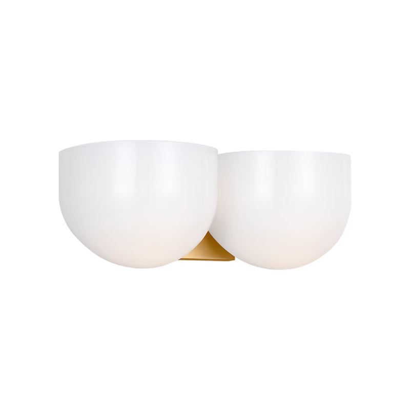 Visual Comfort LXV1002 Cheverny 2-lt 13" Medium Vanity Light - Burnished Brass