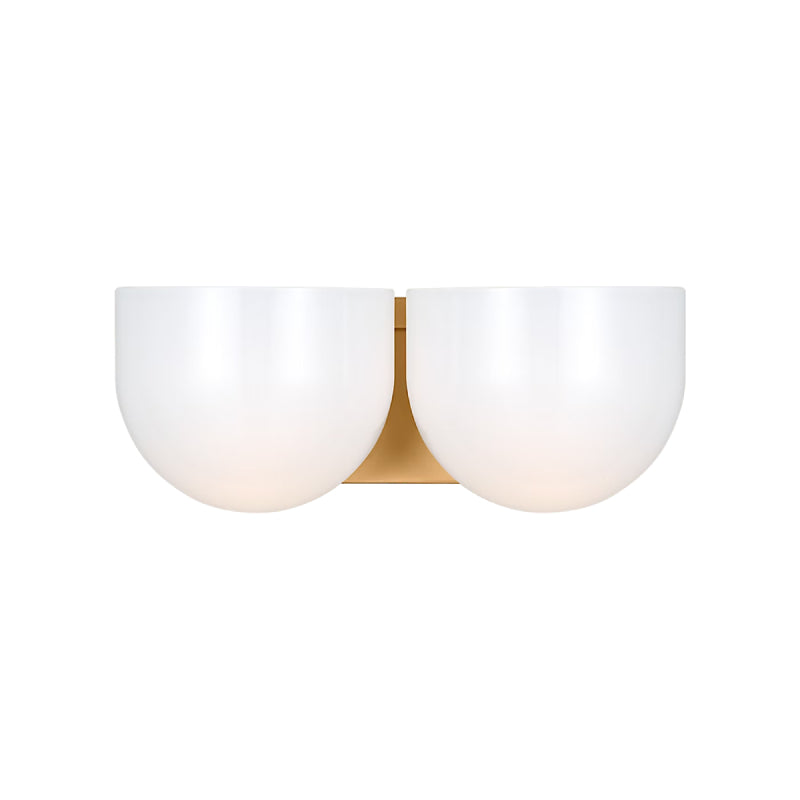 Visual Comfort LXV1002 Cheverny 2-lt 13" Medium Vanity Light - Burnished Brass