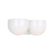 Visual Comfort LXV1002 Cheverny 2-lt 13" Medium Vanity Light - Matte White