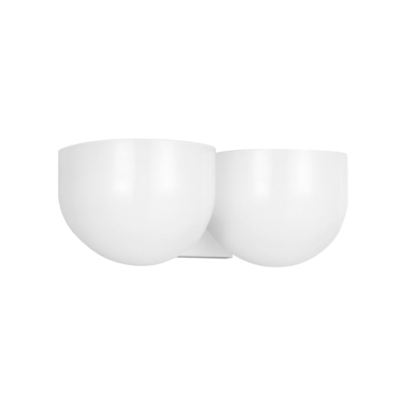 Visual Comfort LXV1002 Cheverny 2-lt 13" Medium Vanity Light - Matte White
