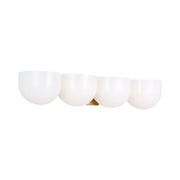 Visual Comfort LXV1004 Cheverny 4-lt 27" Extra Large Vanity Light - Burnished Brass