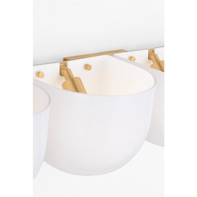 Visual Comfort LXV1004 Cheverny 4-lt 27" Extra Large Vanity Light - Burnished Brass