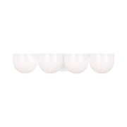 Visual Comfort LXV1004 Cheverny 4-lt 27" Extra Large Vanity Light - Matte White