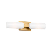 Visual Comfort LXV1012 Maroux 2-lt 21" Bath Light - Burnished Brass
