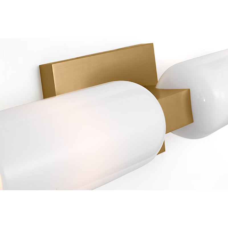 Visual Comfort LXV1012 Maroux 2-lt 21" Bath Light - Burnished Brass