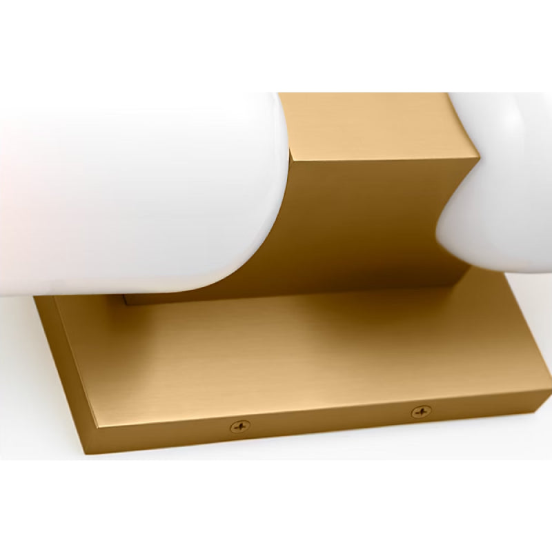 Visual Comfort LXV1012 Maroux 2-lt 21" Bath Light - Burnished Brass