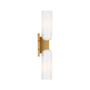 Visual Comfort LXV1012 Maroux 2-lt 21" Bath Light - Burnished Brass
