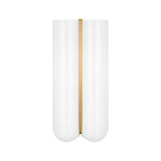 Visual Comfort LXW1061 Cheverny 1-lt 13" Tall Wall Sconce - Burnished Brass
