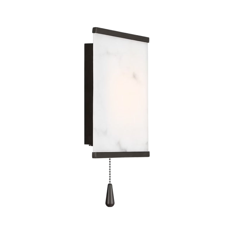 Visual Comfort LXW1081 Cleor 1-lt  8" Tall LED Bath Light - Aged Iron