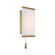 Visual Comfort LXW1081 Cleor 1-lt  8" Tall LED Bath Light - Burnished Brass