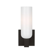 Visual Comfort LXW1101 Maroux 1-lt  12" Tall Bath Light - Aged Iron