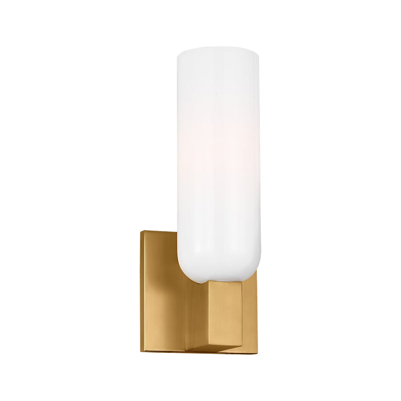 Visual Comfort LXW1101 Maroux 1-lt  12" Tall Bath Light - Burnished Brass