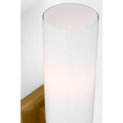 Visual Comfort LXW1101 Maroux 1-lt  12" Tall Bath Light - Burnished Brass