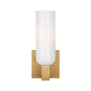 Visual Comfort LXW1101 Maroux 1-lt  12" Tall Bath Light - Burnished Brass